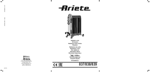 Manuale Ariete 838 Termoventilatore