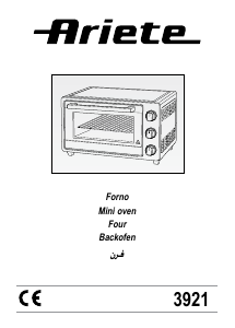 Manuale Ariete 3921 Forno