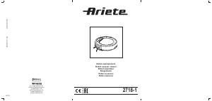Bedienungsanleitung Ariete 2718-1 Staubsauger