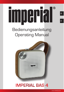 Bedienungsanleitung Imperial BAS 4 Lautsprecher