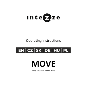 Handleiding Intezze Move Koptelefoon