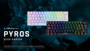 Manual de uso Newskill NS-KB-PYROS Teclado