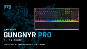 Manual Newskill NS-KB-GUNGNYR-PRO Keyboard