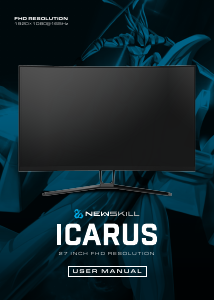 Mode d’emploi Newskill NS-ICARUS-IC27F6-V2Z Moniteur LED