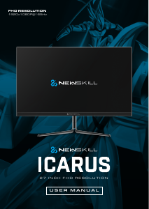 Mode d’emploi Newskill NS-ICARUS-IC27F6-V2P Moniteur LED