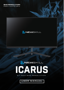 Mode d’emploi Newskill NS-ICARUS-IC27Q6-V2Z Moniteur LED