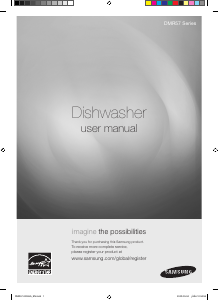 Manual Samsung DMR57LFS/XAC Dishwasher