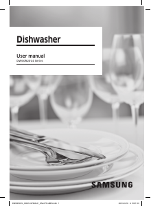 Manual Samsung DW60R2014AP Dishwasher
