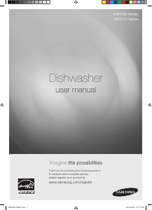Manual Samsung DMT300RFW Dishwasher