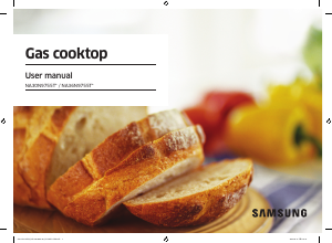 Manual Samsung NA36N9755TS/AA Hob