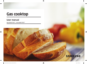 Manual de uso Samsung NA36M9750TM Placa