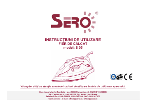 Manual Sero S 05 Fier de călcat