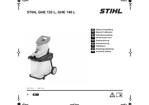 Instrukcja Stihl GHE 135 L Rozdrabniacz