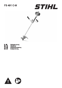 Bruksanvisning Stihl FS 491 C-EM Gresstrimmer