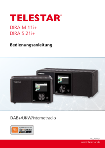 Handleiding Telestar DIRA S 21i + Radio