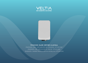 Manual Veltia VFusion Hand Dryer