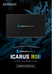 Manual de uso Newskill NS-ICARUS-IC27Q8-FI Monitor de LED