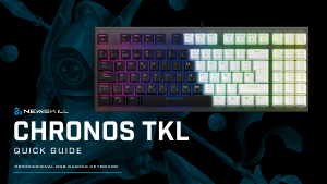 Manual Newskill NS-KB-CHRONOS-KTL Keyboard