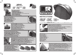 Handleiding FOX R Series 2 Man Giant Tent