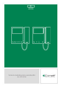 Handleiding Comelit 6701W Intercomsysteem