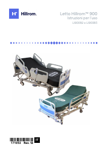 Manuale Hillrom LI900B2 Letto di ospedale