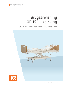 Brugsanvisning KR OPUS 1-090 Hospitalsseng