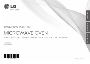 Manual LG MS2389BS Microwave