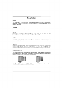 Manual LG CF-21D60X Television