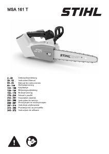 Handleiding Stihl MSA 161 T Kettingzaag