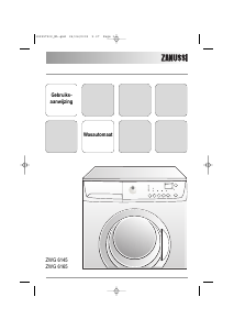 Handleiding Zanussi ZWG 6145 Wasmachine