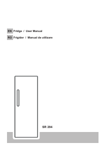 Manual Samus SR294 Frigider