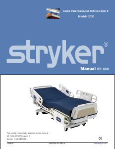 Manual de uso Stryker 2030 Cama de hospital