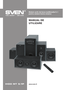 Manual Sven IHOO MT 5.1P Sistemul home cinema