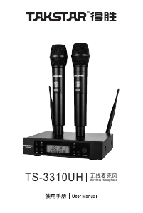 Handleiding Takstar TS-3310UH Karaokeset