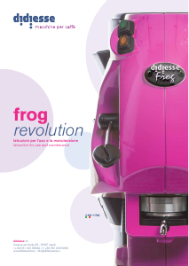 Manual Didiesse Frog Revolution Coffee Machine