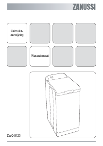 Handleiding Zanussi ZWQ 5120 Wasmachine