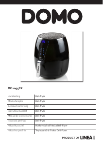 Manual Domo DO1095FR Deep Fryer