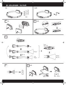 Bedienungsanleitung Led Lenser H4R Taschenlampe