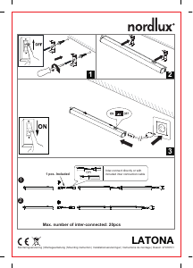 Manual de uso Nordlux Latona Lámpara