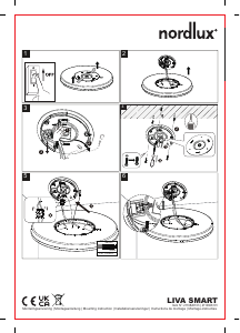 Instrukcja Nordlux Liva Smart Lampa