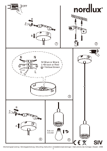 Mode d’emploi Nordlux Siv Lampe