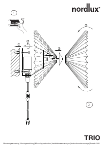 Manuale Nordlux Trio Lampada