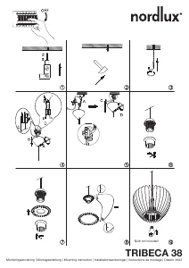 Manuale Nordlux Tribeca 38 Lampada