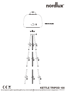 Manual Nordlux Kettle Tripod 100 Lamp