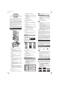 Manual Oregon EW98 Alarm Clock