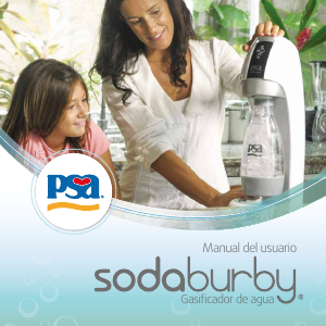 Manual de uso PSA SodaBurby Gasificador de agua