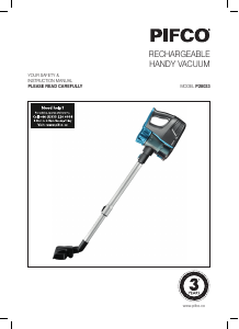 Manual Pifco P28033 Vacuum Cleaner