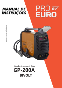 Manual Pró Euro GP-200A Carregador de bateria
