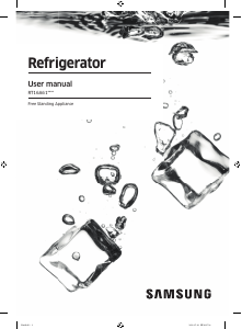 Manual Samsung RT16A6105SR Fridge-Freezer