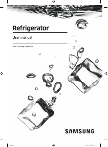 Mode d’emploi Samsung RT50K6100WWB Réfrigérateur combiné